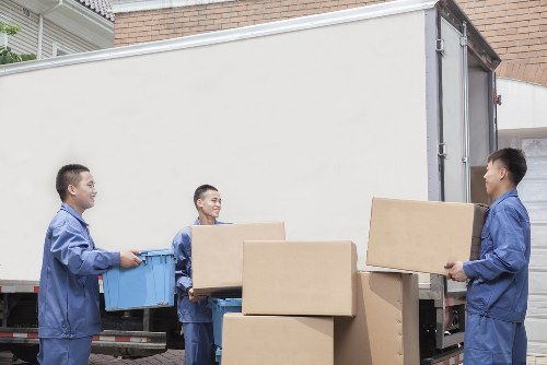 Commercial moving team planning a relocation in Knightsbridge