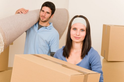 Efficient van loading for a Knightsbridge delivery or relocation