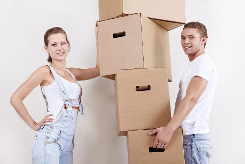 Specialist handling of valuable belongings during a Knightsbridge move