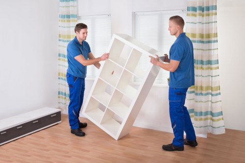 Protective handling of delicate and antique furniture during Knightsbridge removals