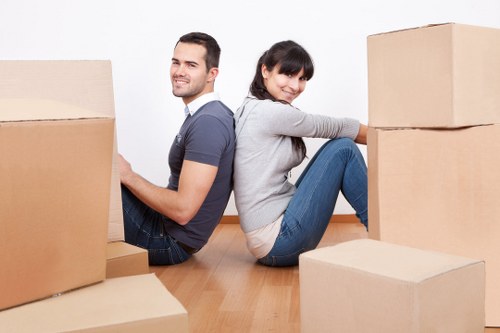 Local moving team providing man and van support in Knightsbridge