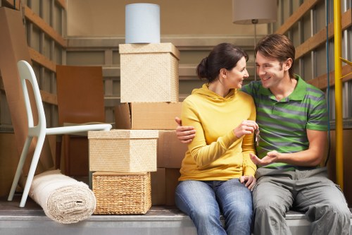 Packing and furniture protection for a Knightsbridge home removal
